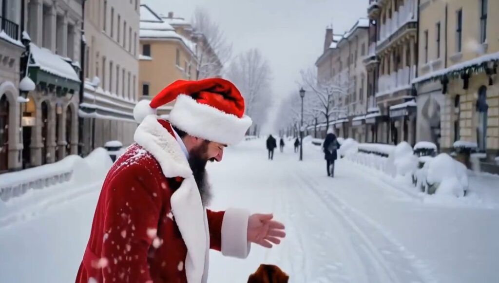 generador de video por ia papa noel
