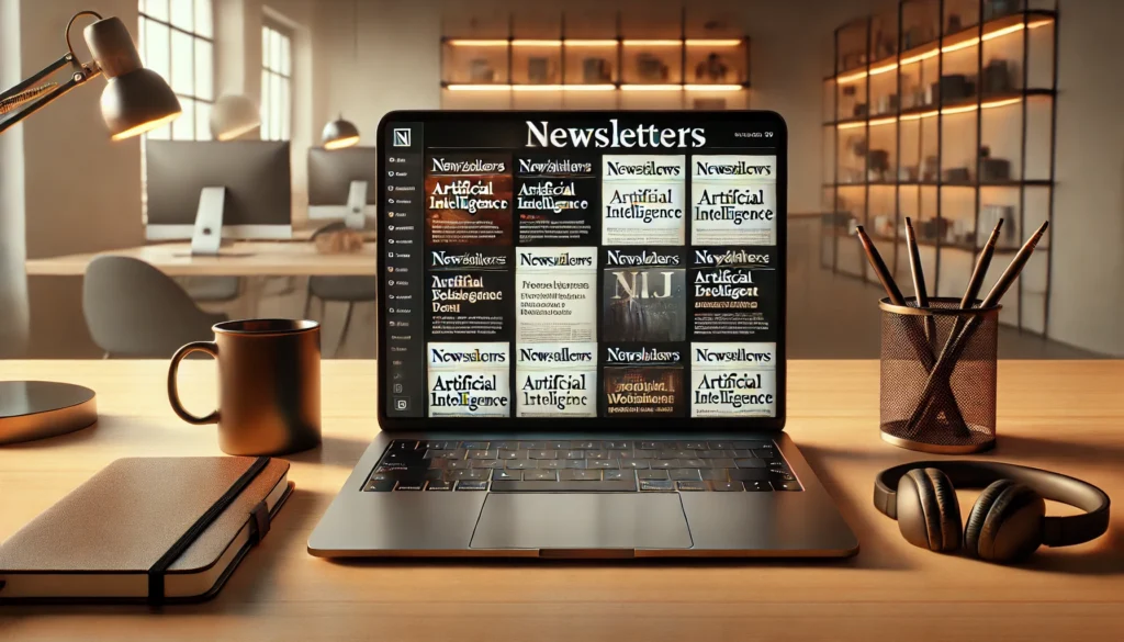 recopilatorio de 25 newsletters sobre inteligencia artificial